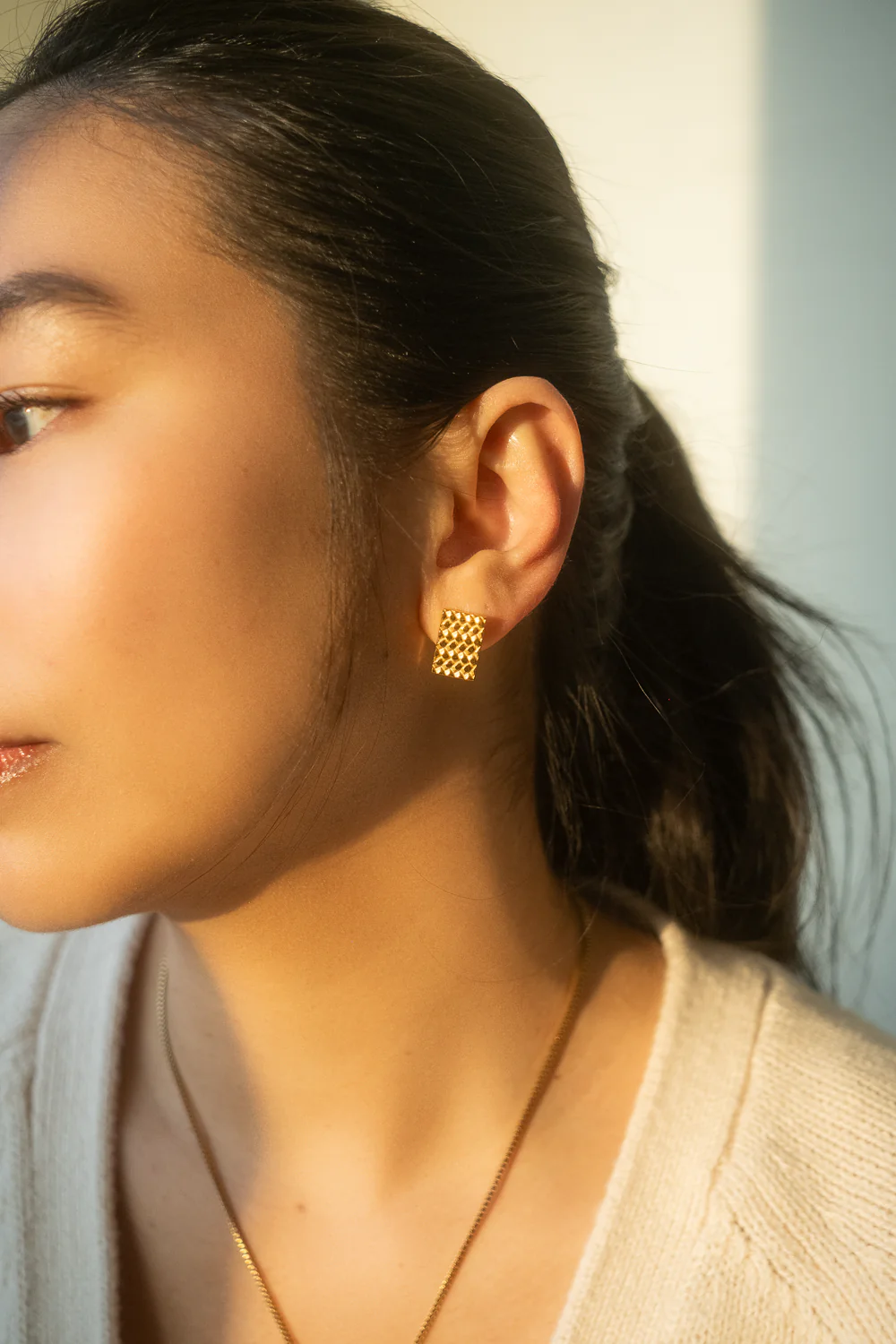 Banig Stud Earrings - Image 3