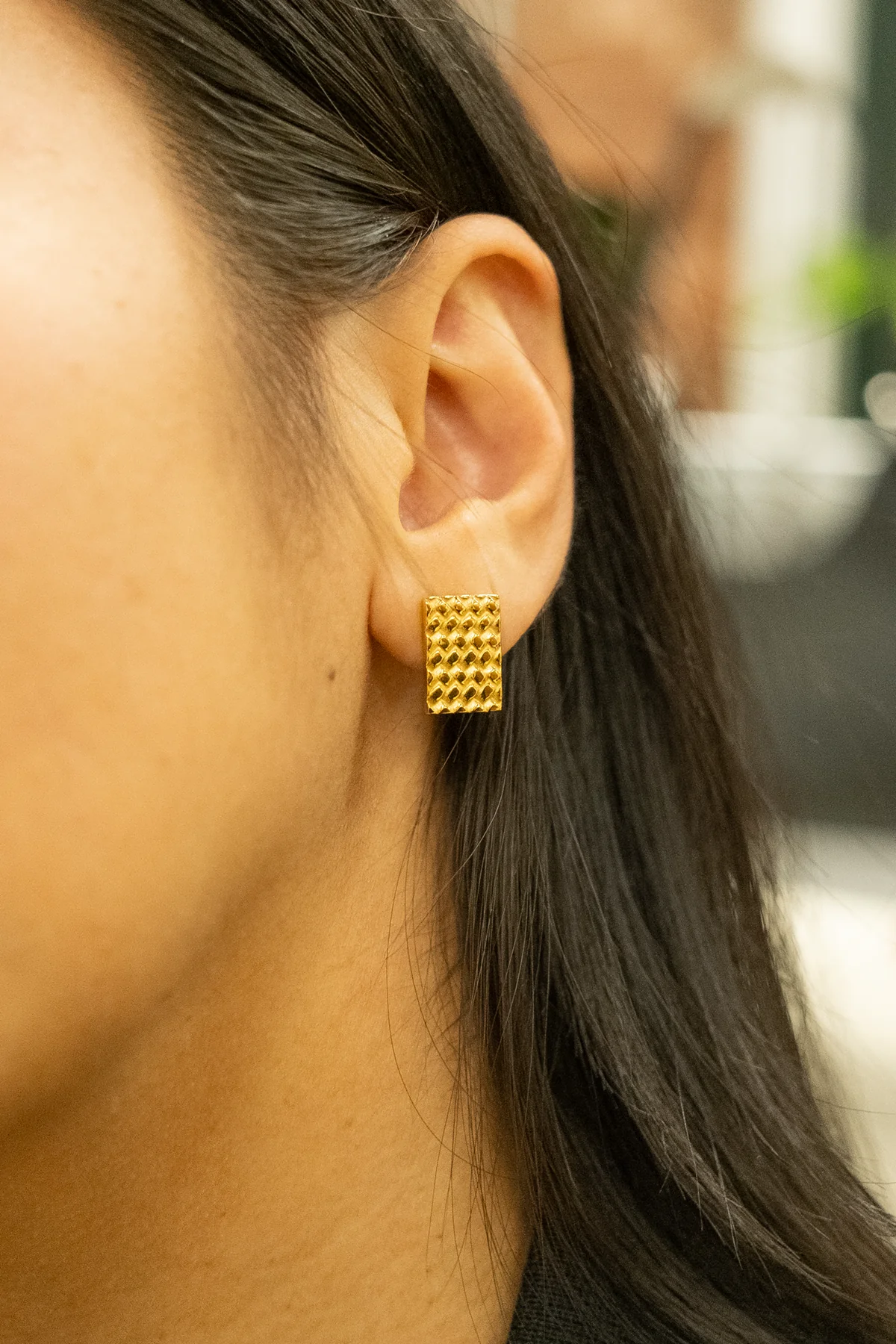 Banig Stud Earrings - Image 4
