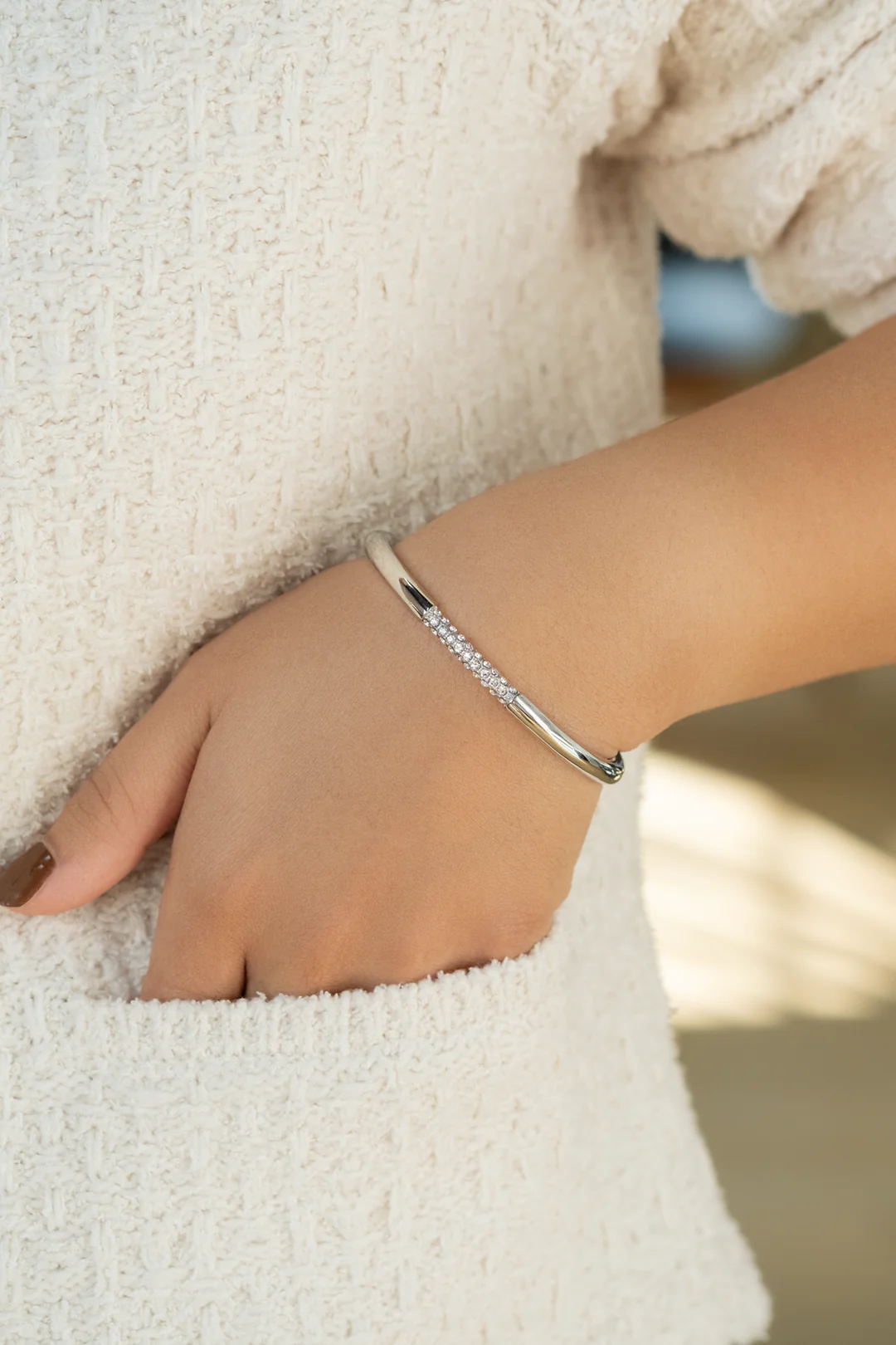Hale Pavé Cuff Bracelet - Image 10