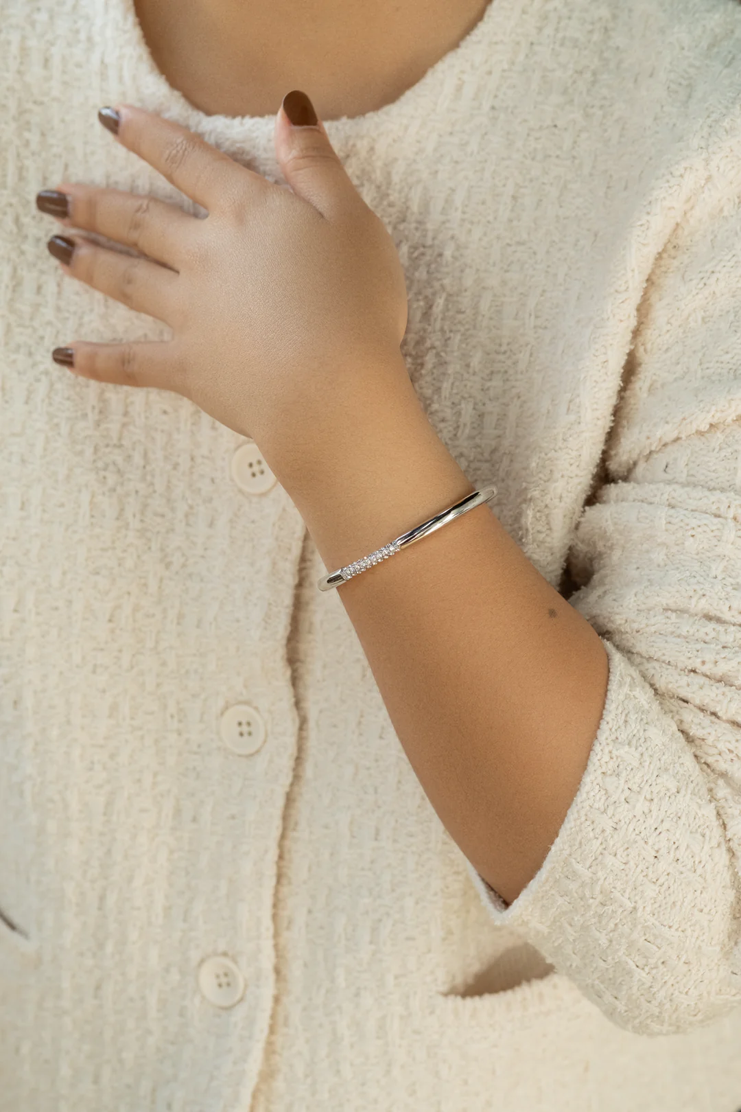 Hale Pavé Cuff Bracelet - Image 11