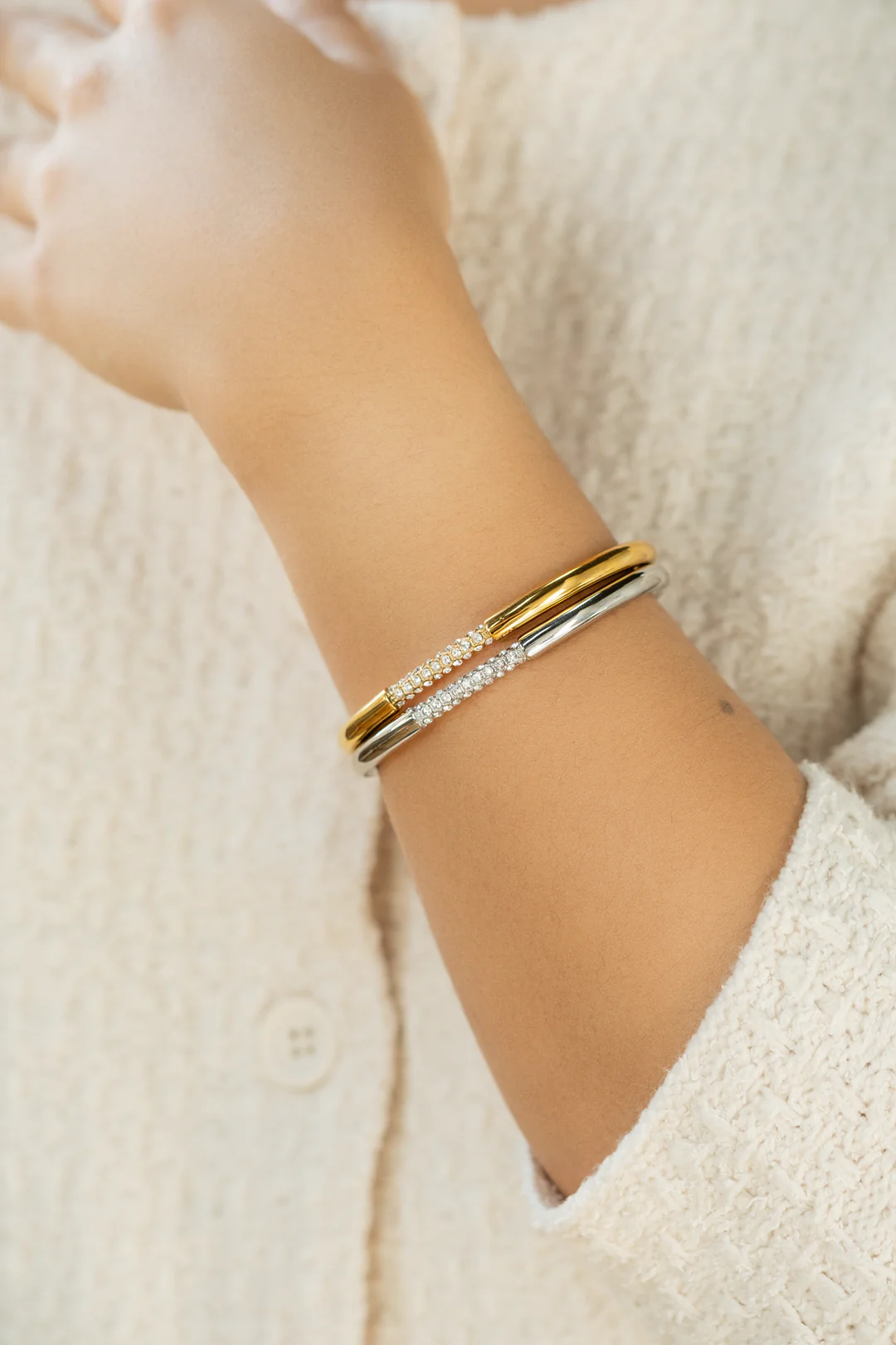 Hale Pavé Cuff Bracelet - Image 12