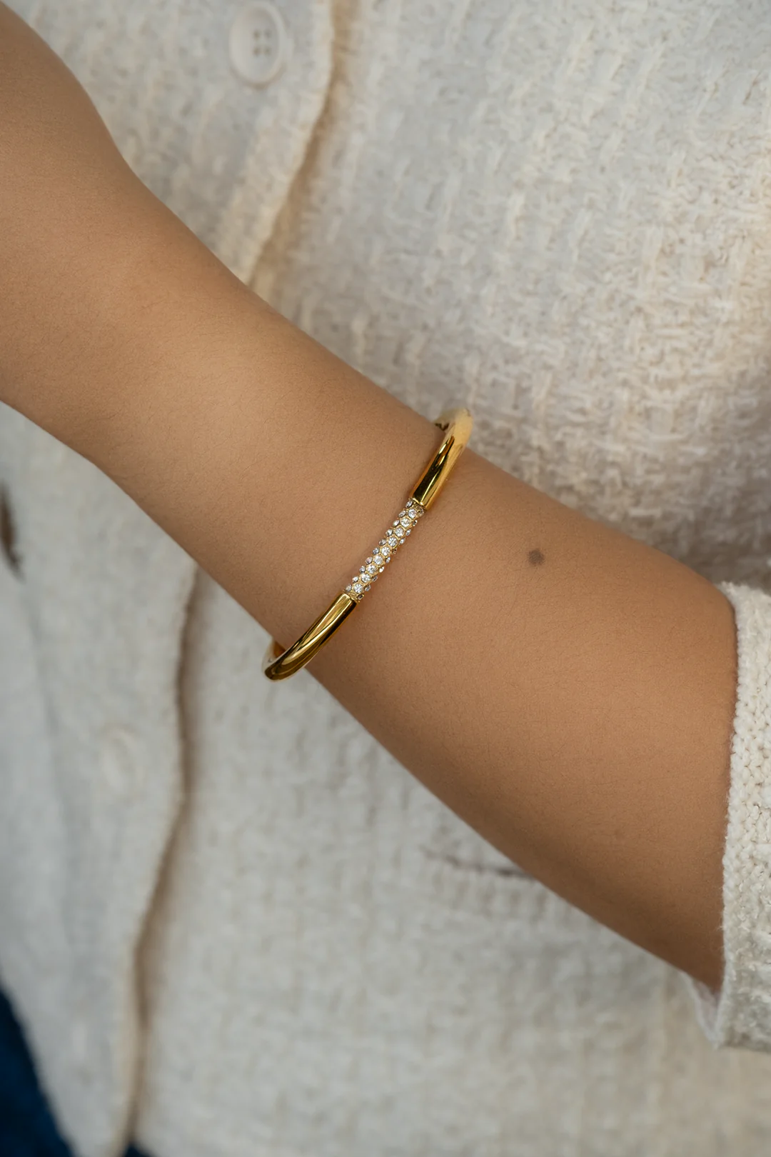 Hale Pavé Cuff Bracelet - Image 6