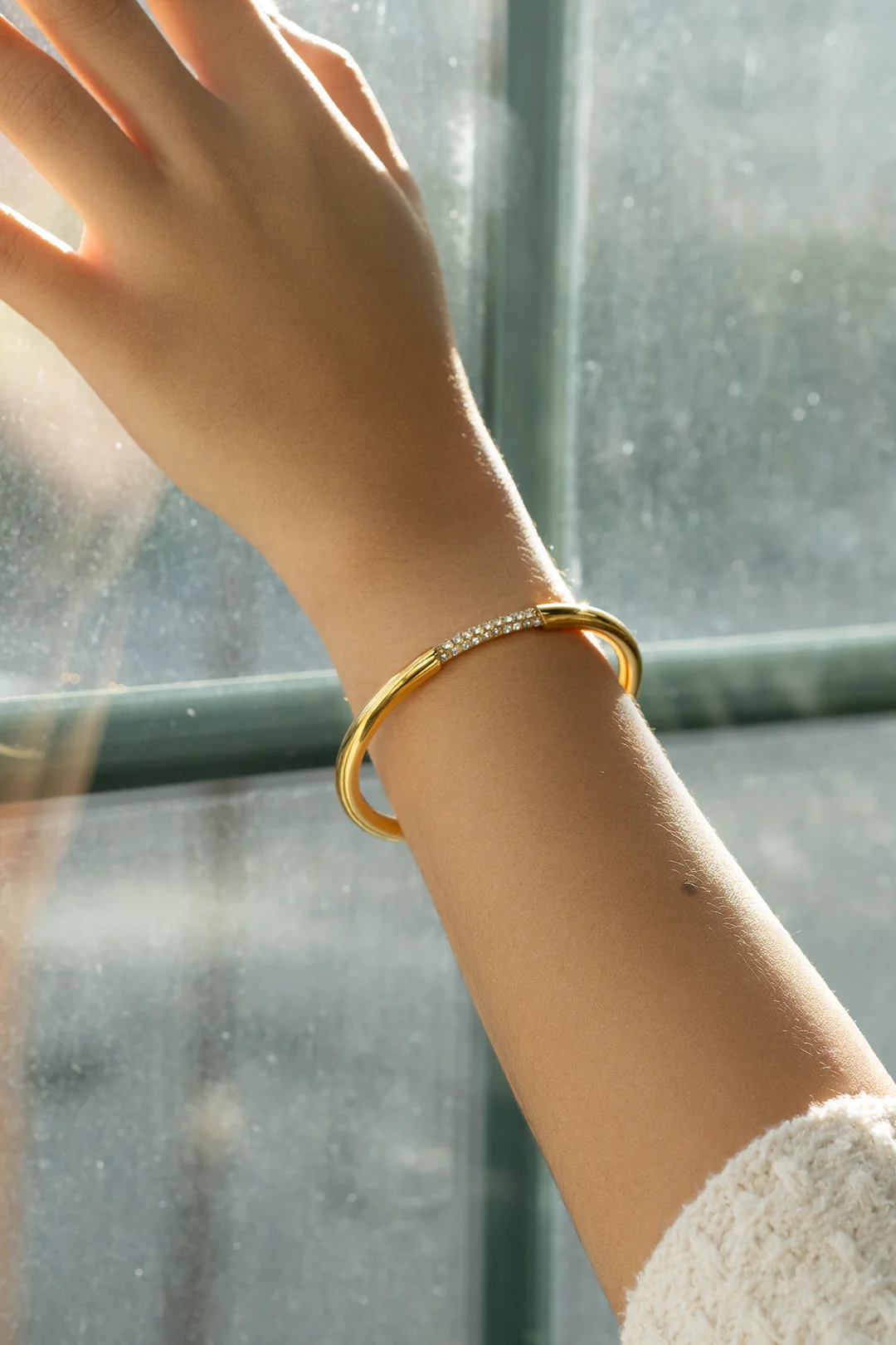 Hale Pavé Cuff Bracelet - Image 8