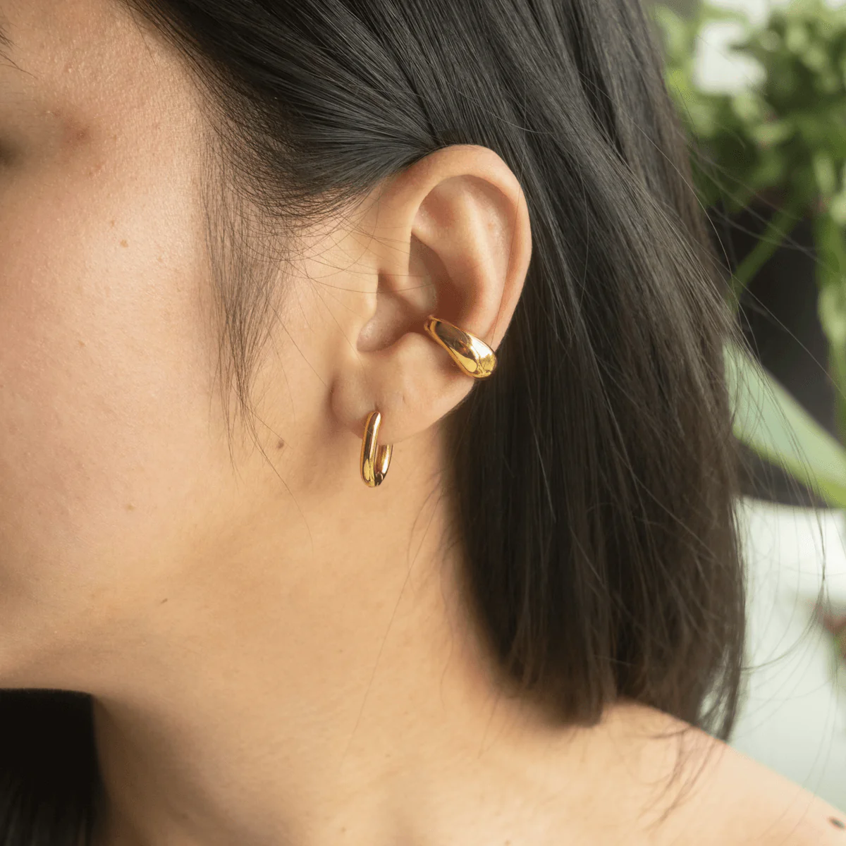 Lin Organic Ear Cuff - Image 5
