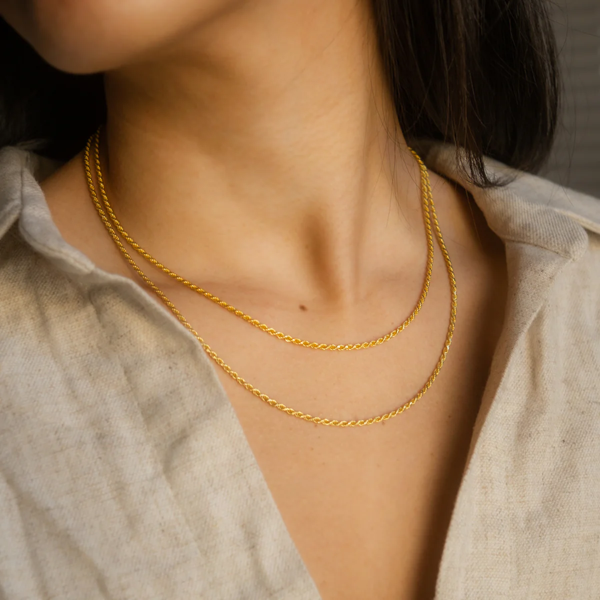 Lorena Twisted Rope Chain - Image 5