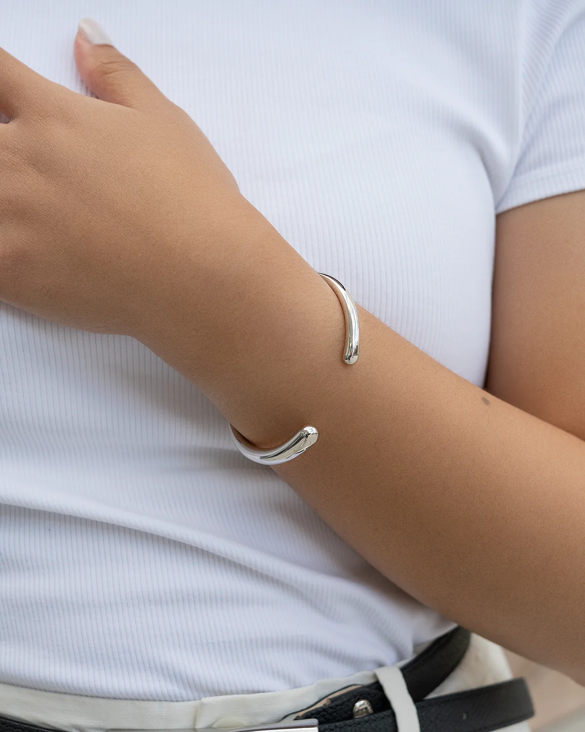 Nova Teardrop Bangle - Image 4