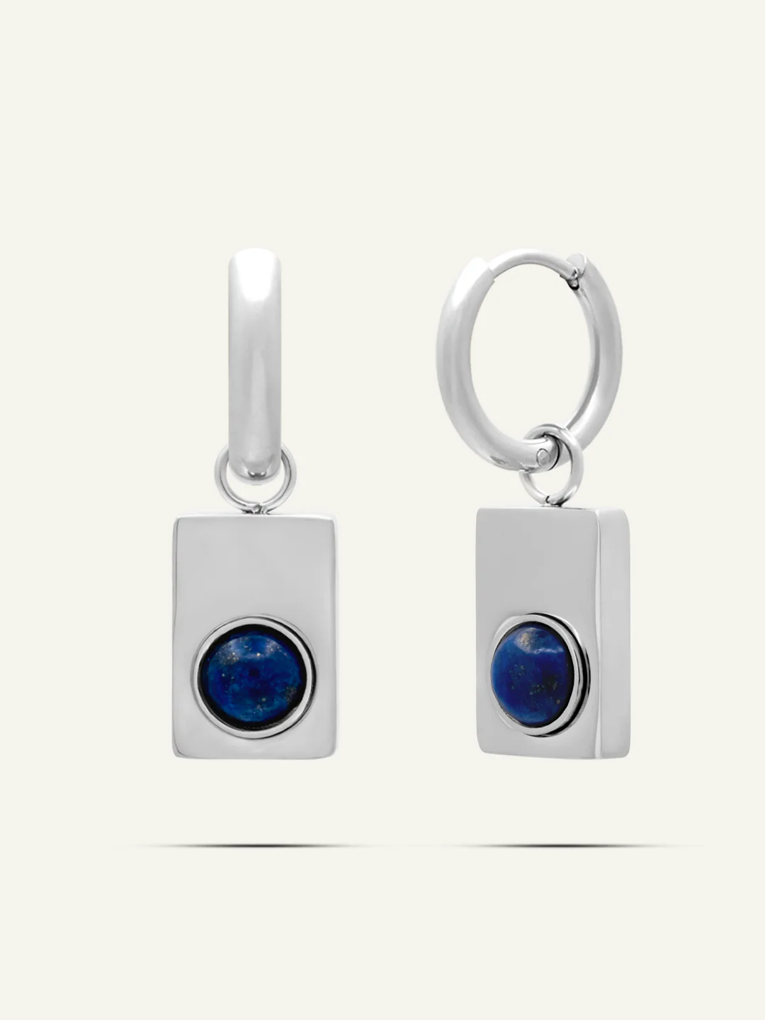 Soluna Lapis Lazuli Earrings - Image 3