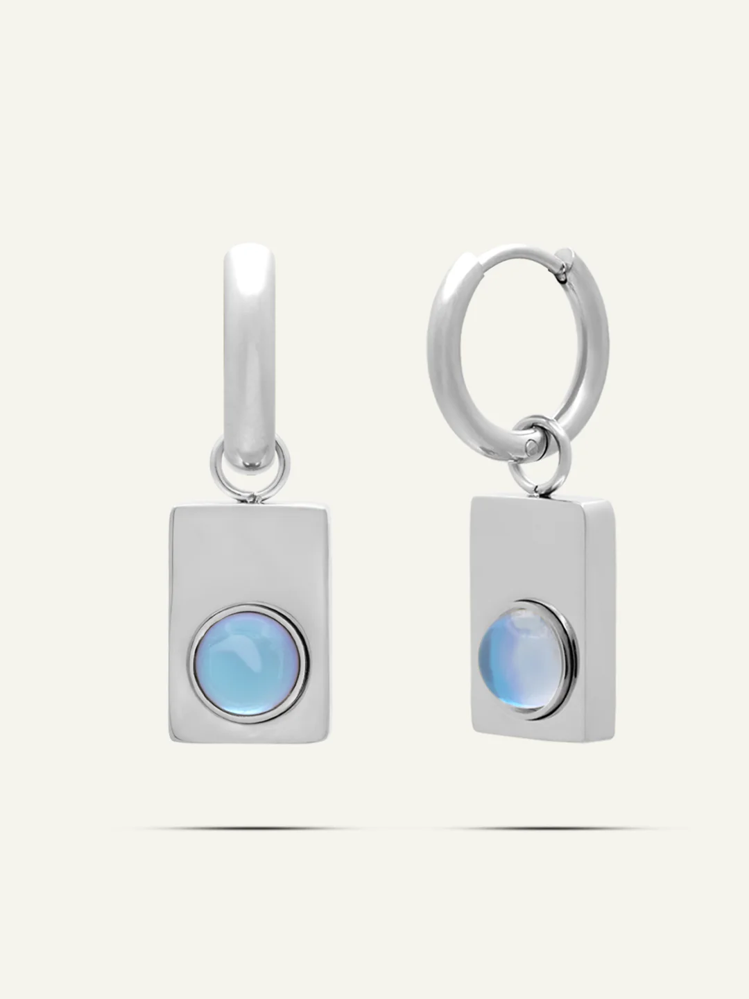 Soluna Moonstone Earrings - Image 3