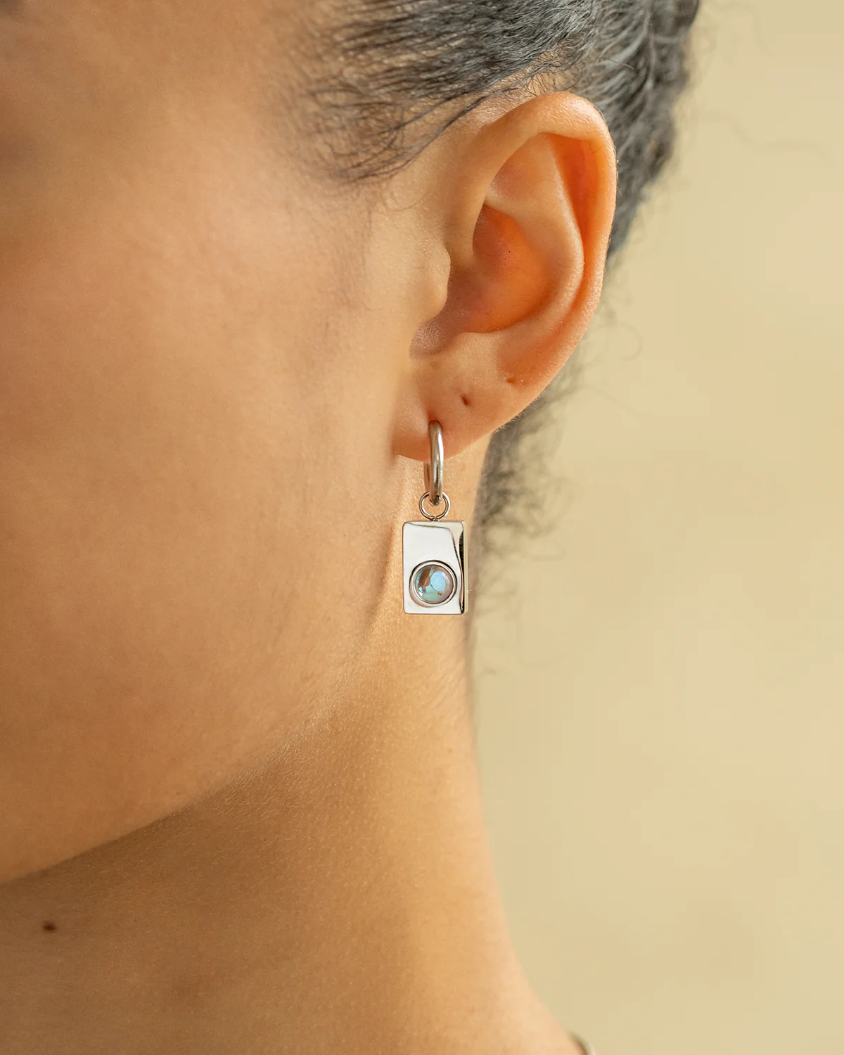 Soluna Moonstone Earrings - Image 4