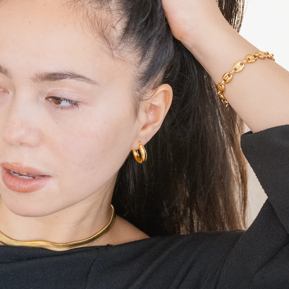 Trish Bold Hoops - Image 5